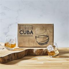 COFFRET DE 6 VERRES CUBA