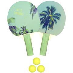 RAQUETTES DE PING PONG 2PCES