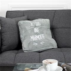 PLAID KANGOUROU JE SUIS UNE MARMOTTE