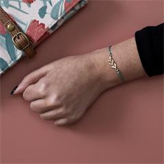 BRACELET PORTE-BONHEUR FEUILLE