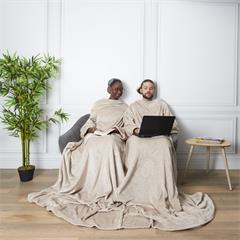 PLAID DUO KANGOUROU GROS MATOU