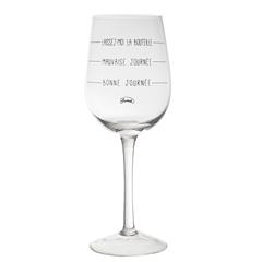 VERRE A VIN HUMEUR DU JOUR