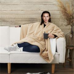 PLAID PONCHO HYGGE