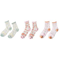 COFFRET DE 3 PAIRES DE CHAUSSETTES FLOWER POWER