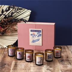 COFFRET DE 6 BOUGIES SENTEURS DU MONDE
