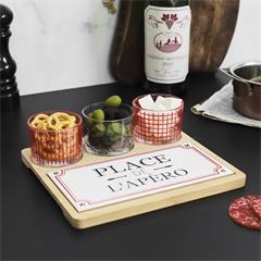 SET PLANCHE ET VERRINES PLACE DE L APERO