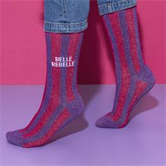 CHAUSSETTES PAILLETTES BICOLORES ASSORTIES