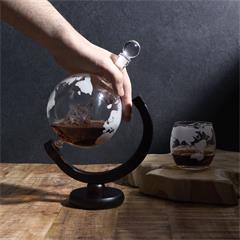 COFFRET DECANTEUR ET 2 VERRES CAP HORN M4